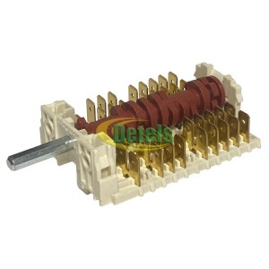 Переключатель режимов духовки Dreefs 11HE-159 для плиты Indesit, Hotpoint-Ariston (C00252623) Переключатель режимов духовки Dreefs 11HE-159 для плиты Indesit, Hotpoint-Ariston (C00252623)